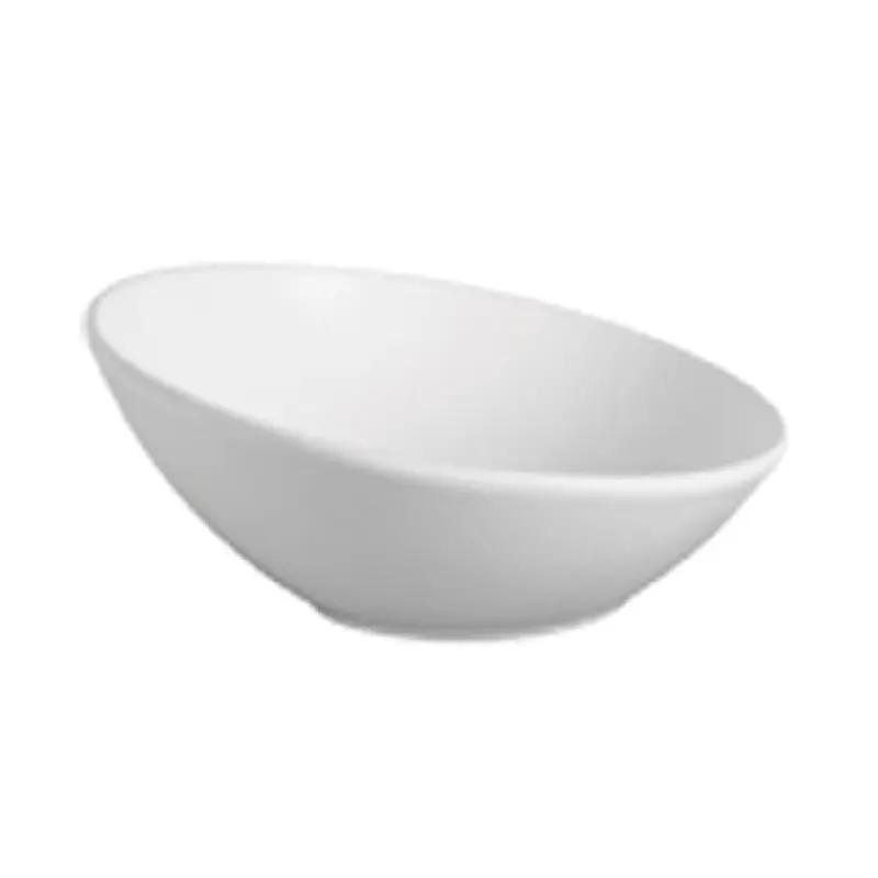 GET Enterprises FRS43MW 10-2/3 Inch Bowl Round Medium Marble White Aluminum