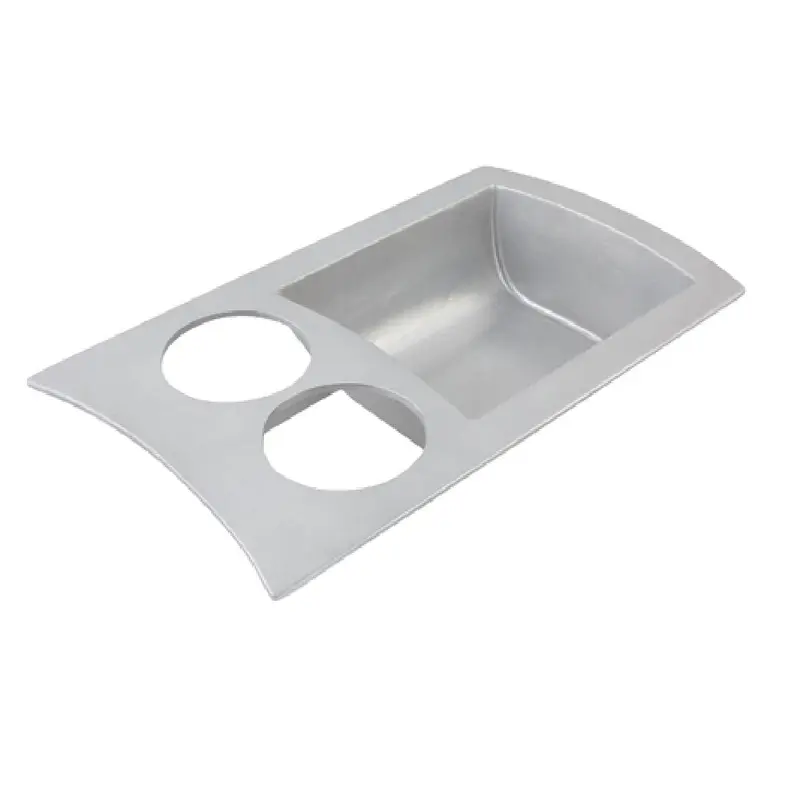 Bon Chef 70035 5-3/4 Quart Aluminum Futura Bowl with Pewter Glo Finish