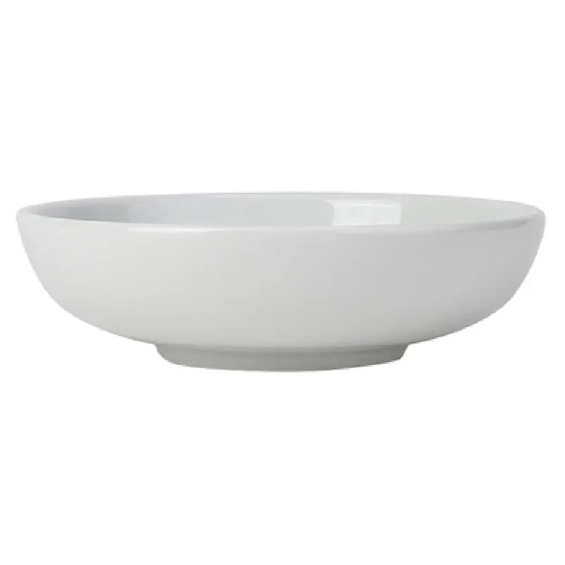 Tuxton BPB-240G 24 Oz Round Salad Serving Bowl Porcelain White DuraTux