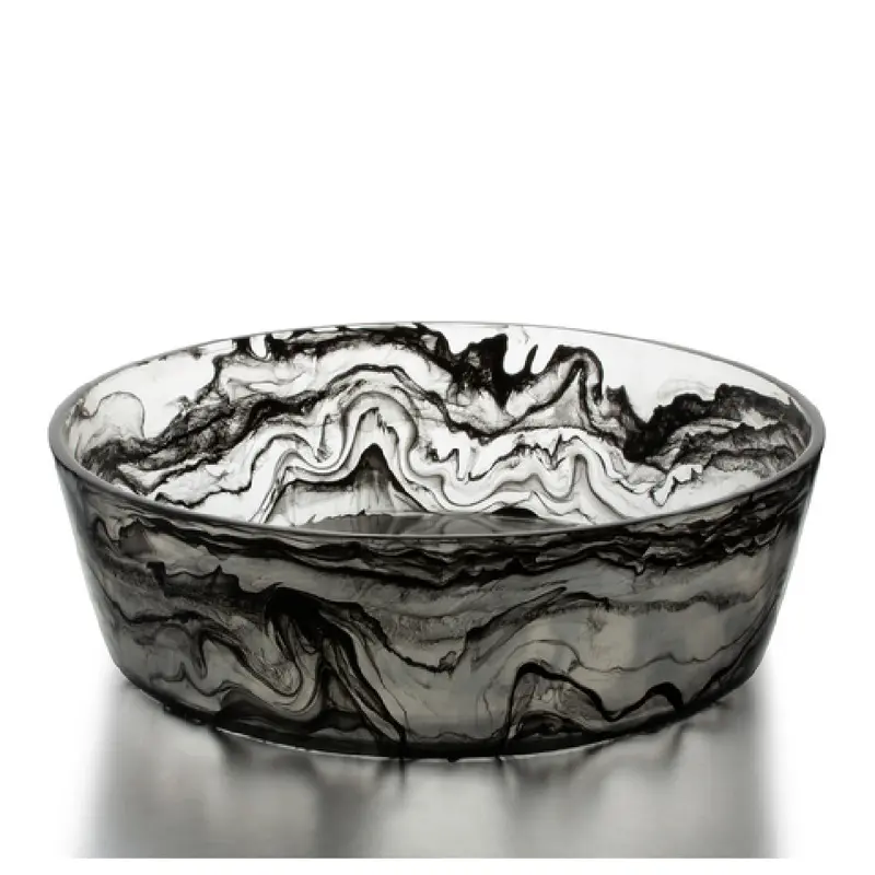 Bon Chef 59032-SMOKE 20 Inch 29.5 Quarts Resin Bowl Cold Display Gray