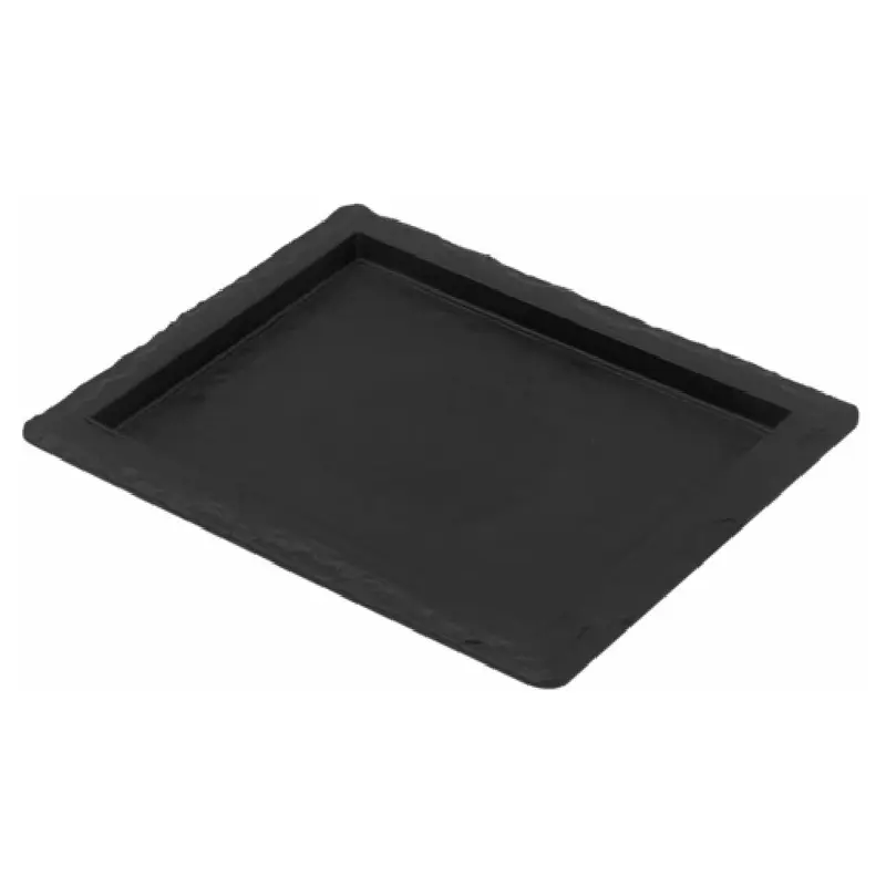 BauscherHepp SL1/2 12-3/4 Inch Disposable Serving Platter GN 1/2 Black