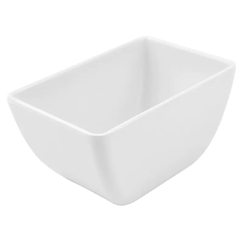 BauscherHepp T1790 23-11/16 Oz Rectangular Melamine Dover Pot White