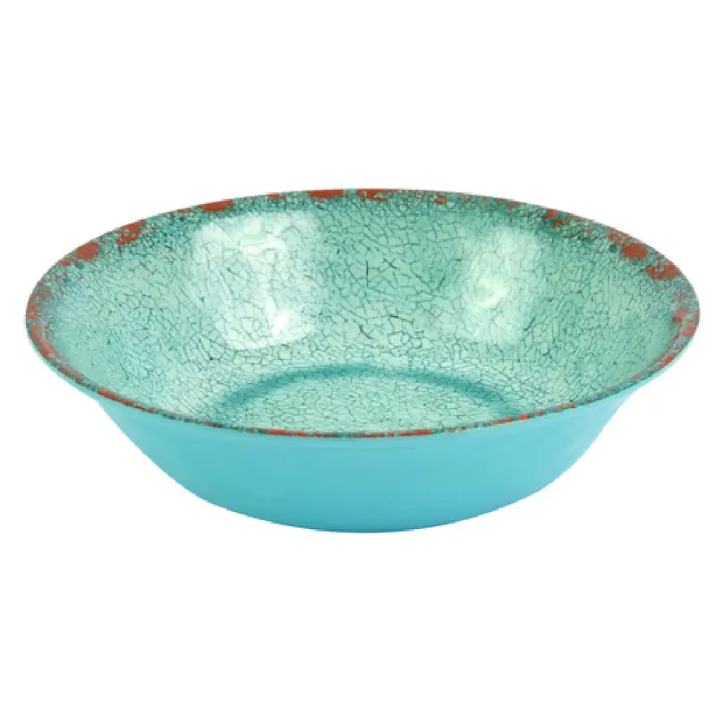 BauscherHepp TBL1632 21 Oz Round Bowl Chip and Stain Resistant Melamine Blue
