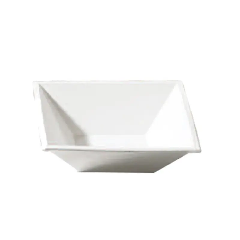 Bon Chef 9508TERRA 2 Quart Bowl Square Aluminum Ceramic-look Sandstone