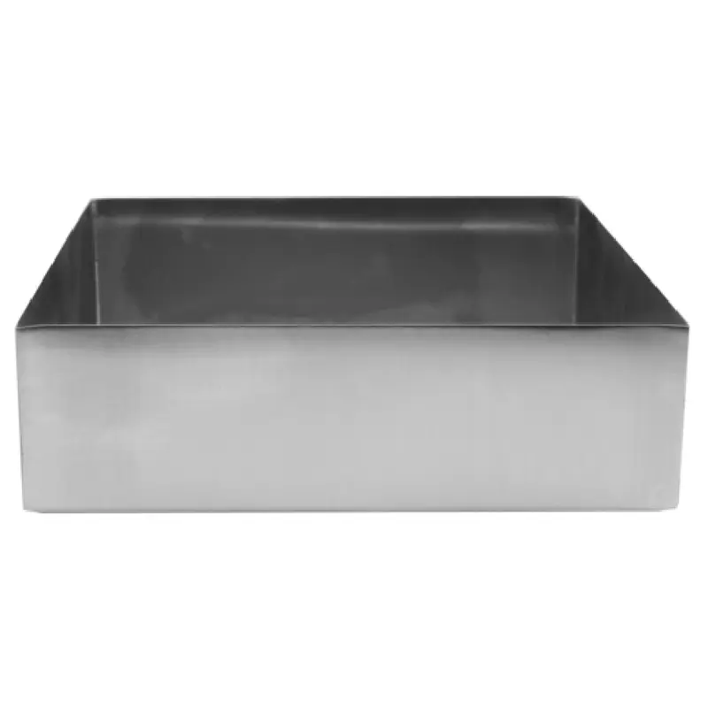 Tablecraft SS4005 6 Quart Bowl Rectangular Dishwasher Safe Stainless Steel